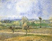 Camille Pissarro Rain scenery oil painting